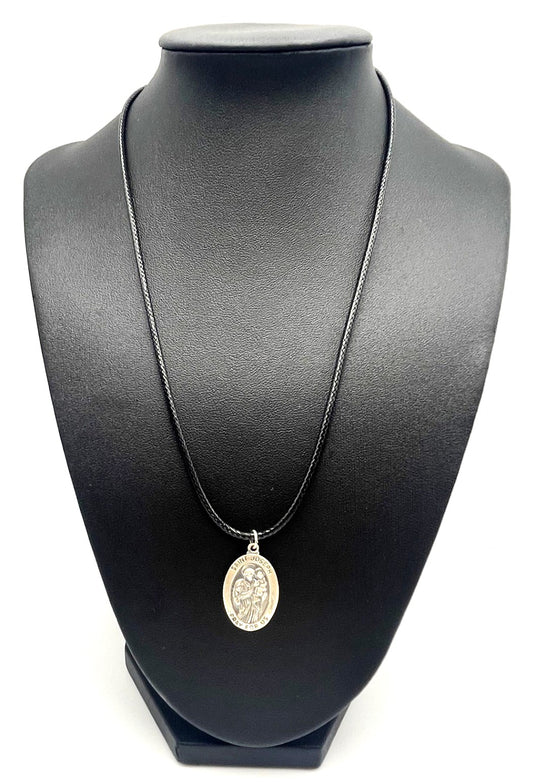 Saint Joseph Necklace (Unisex) - 925 Sterling Silver
