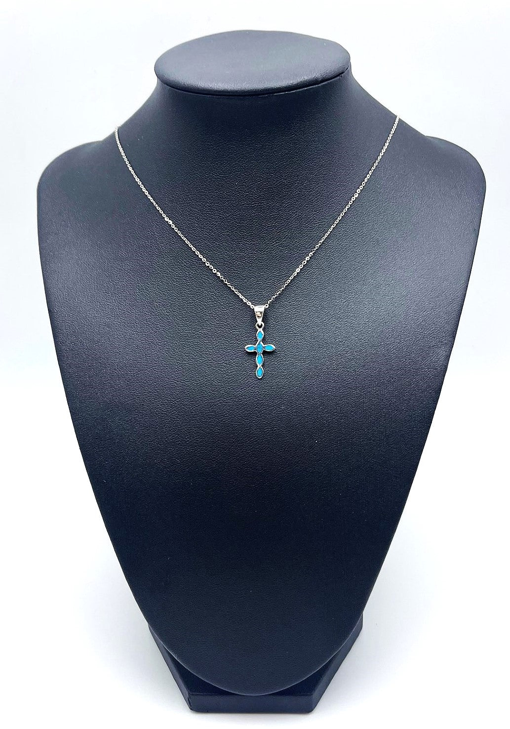 Tinos Cross Necklace - 925 Sterling Silver