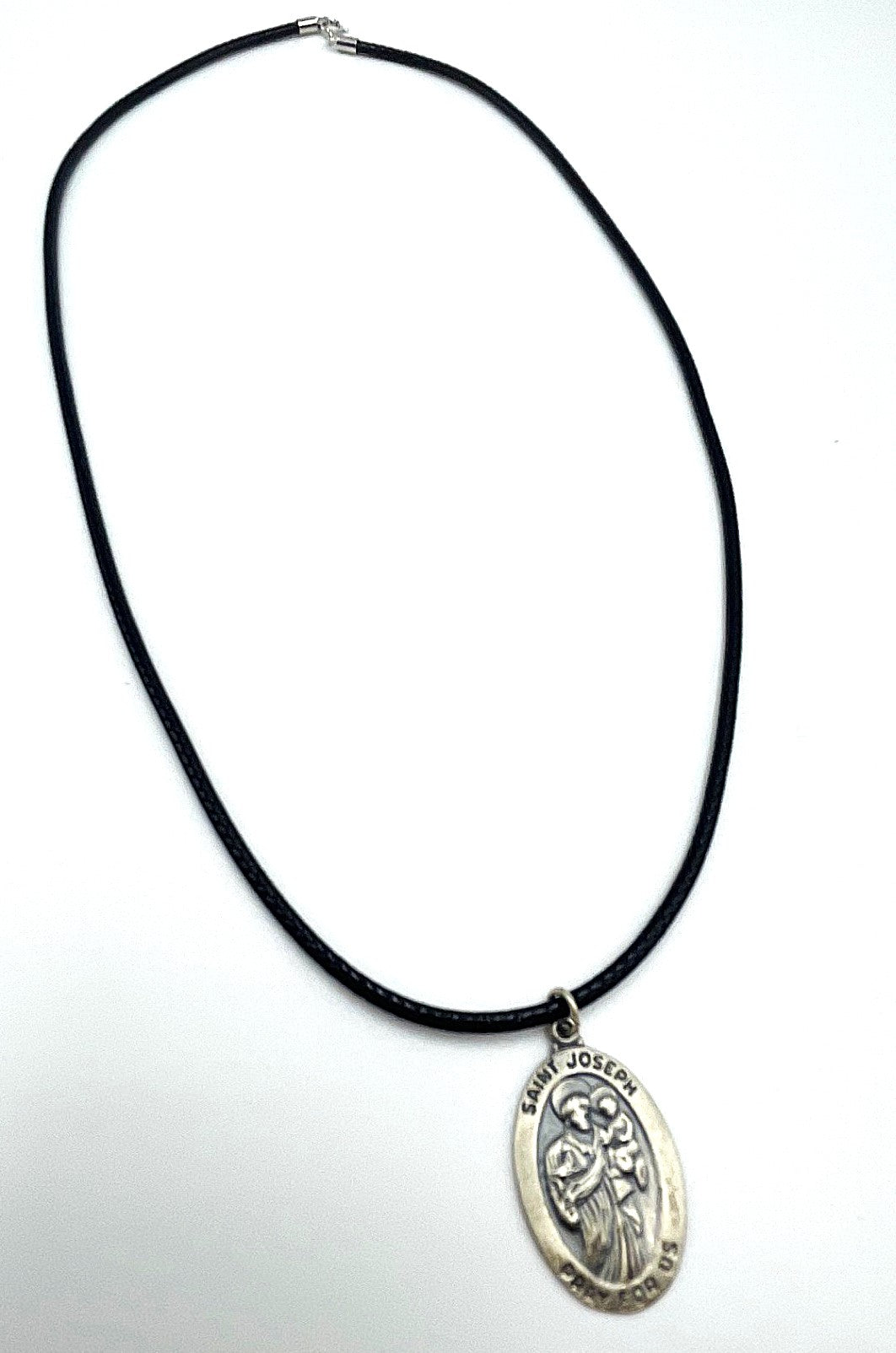 Saint Joseph Necklace (Unisex) - 925 Sterling Silver