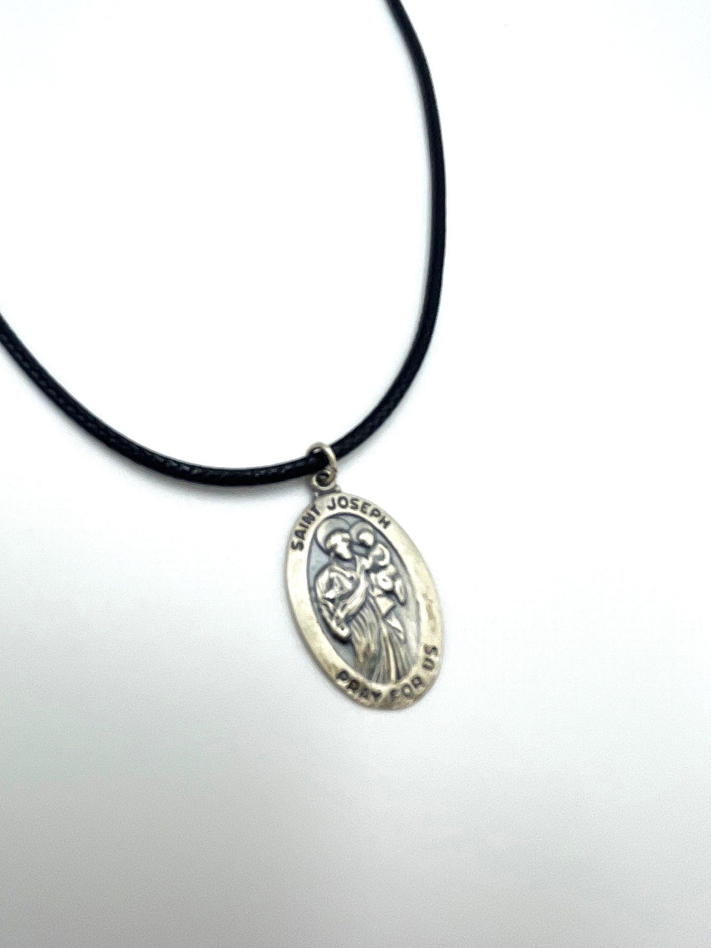 Saint Joseph Necklace (Unisex) - 925 Sterling Silver
