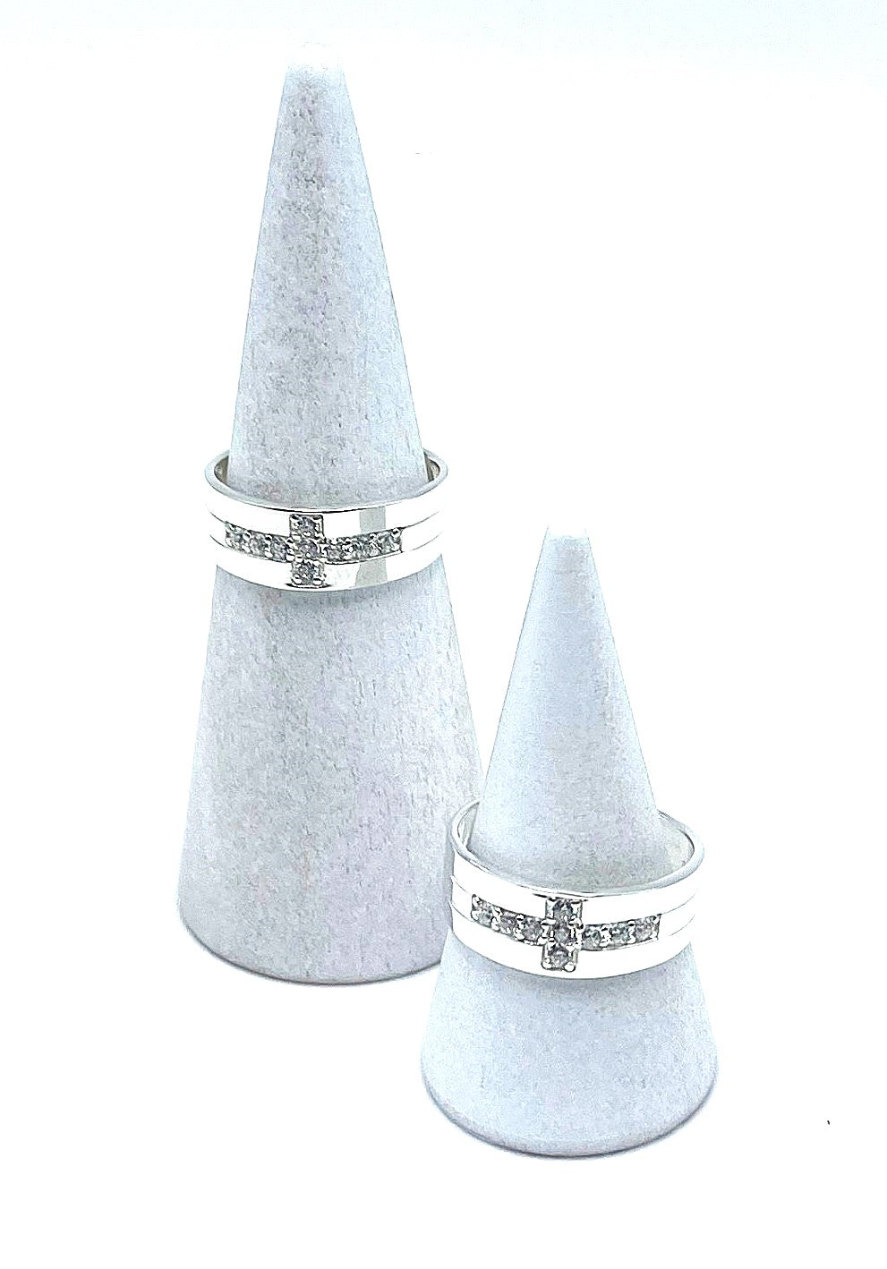 Sacred Cross Ring -  925 Sterling Silver