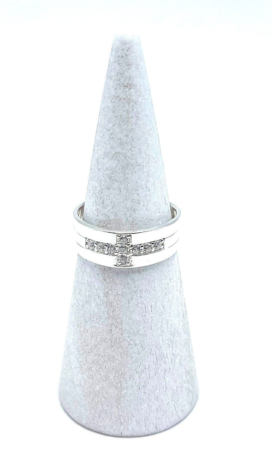 Sacred Cross Ring -  925 Sterling Silver