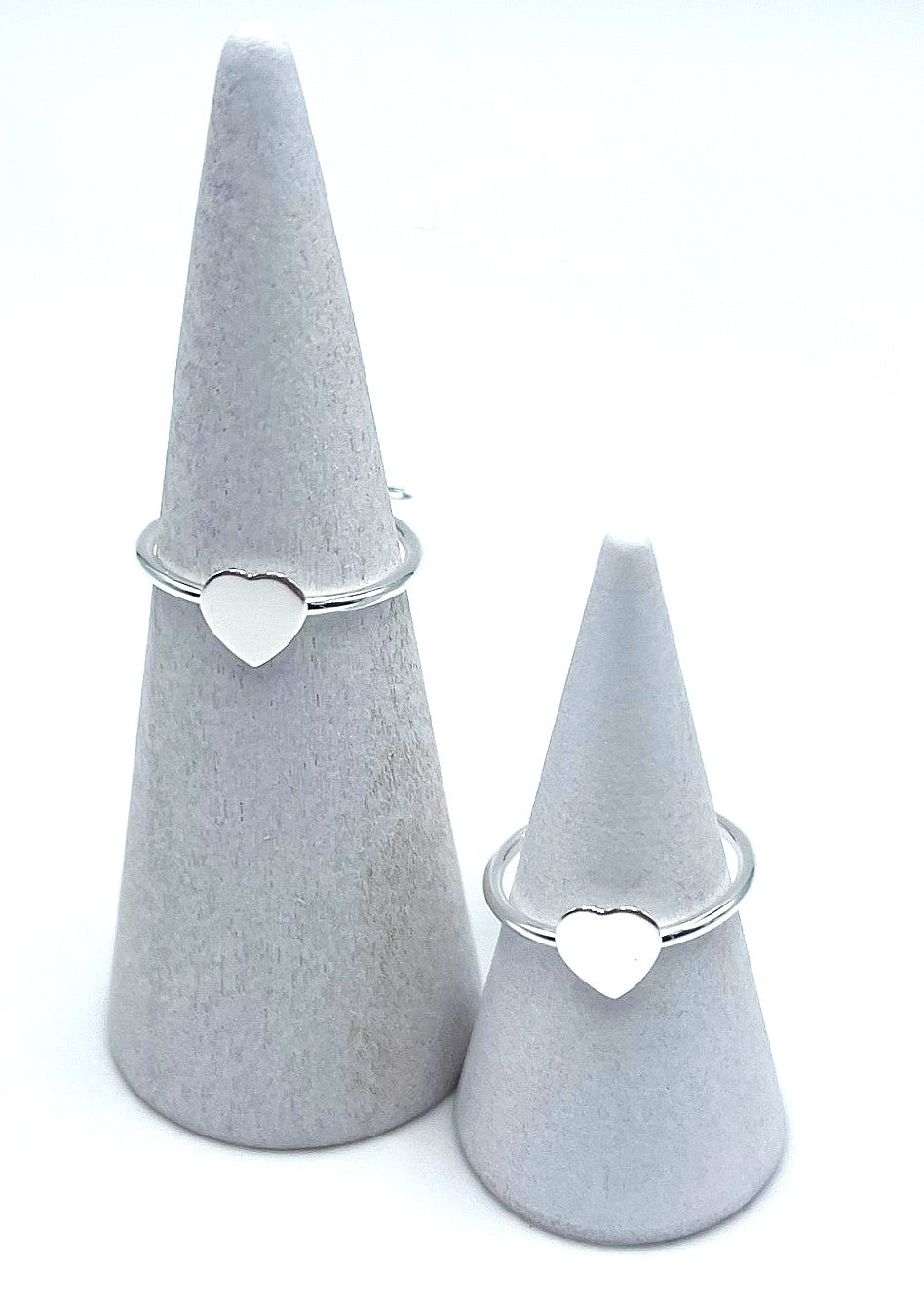 Dainty Heart Ring - 925 Sterling Silver
