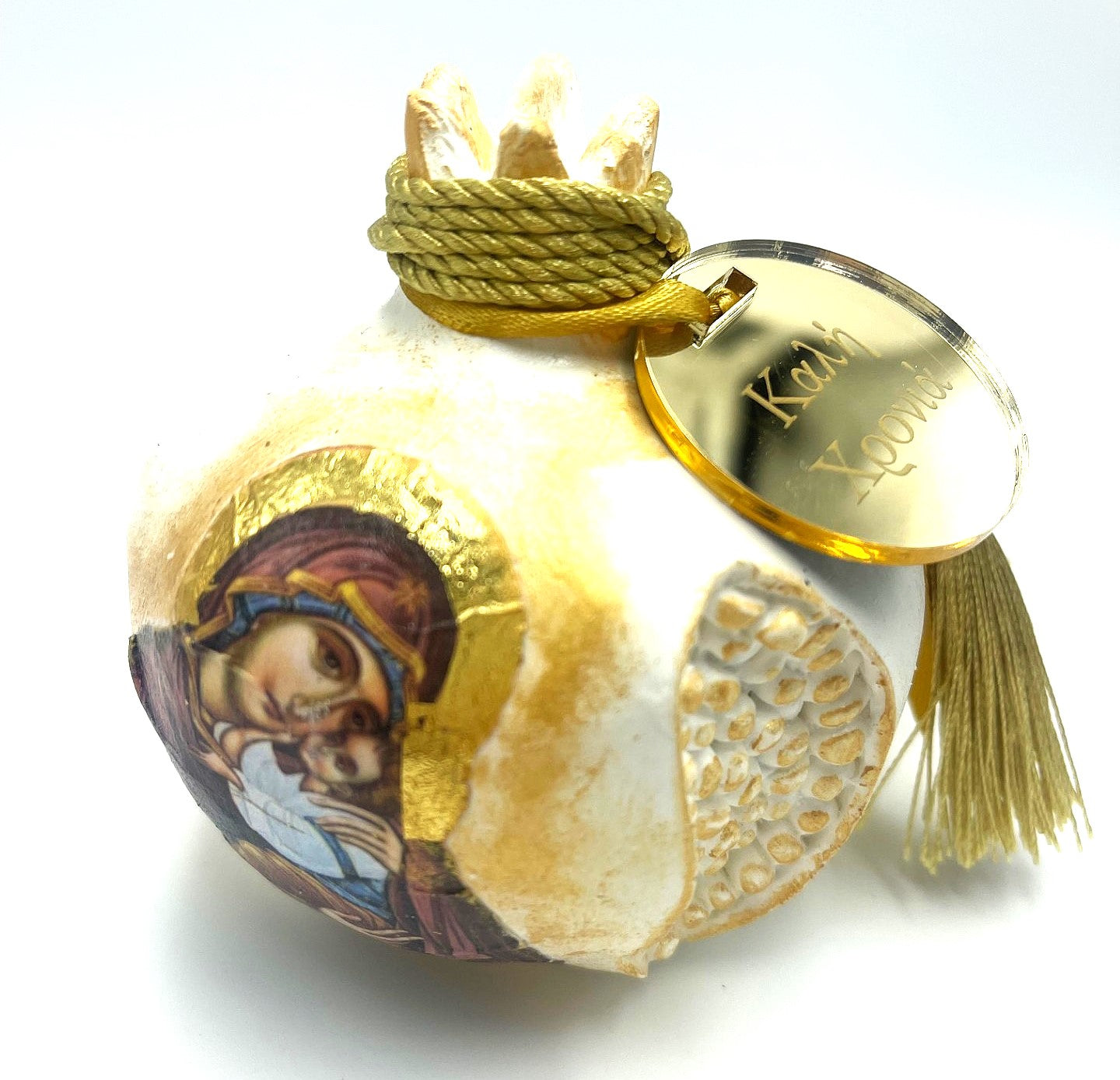 2026 Icon Pomegranate Good Luck Ornament