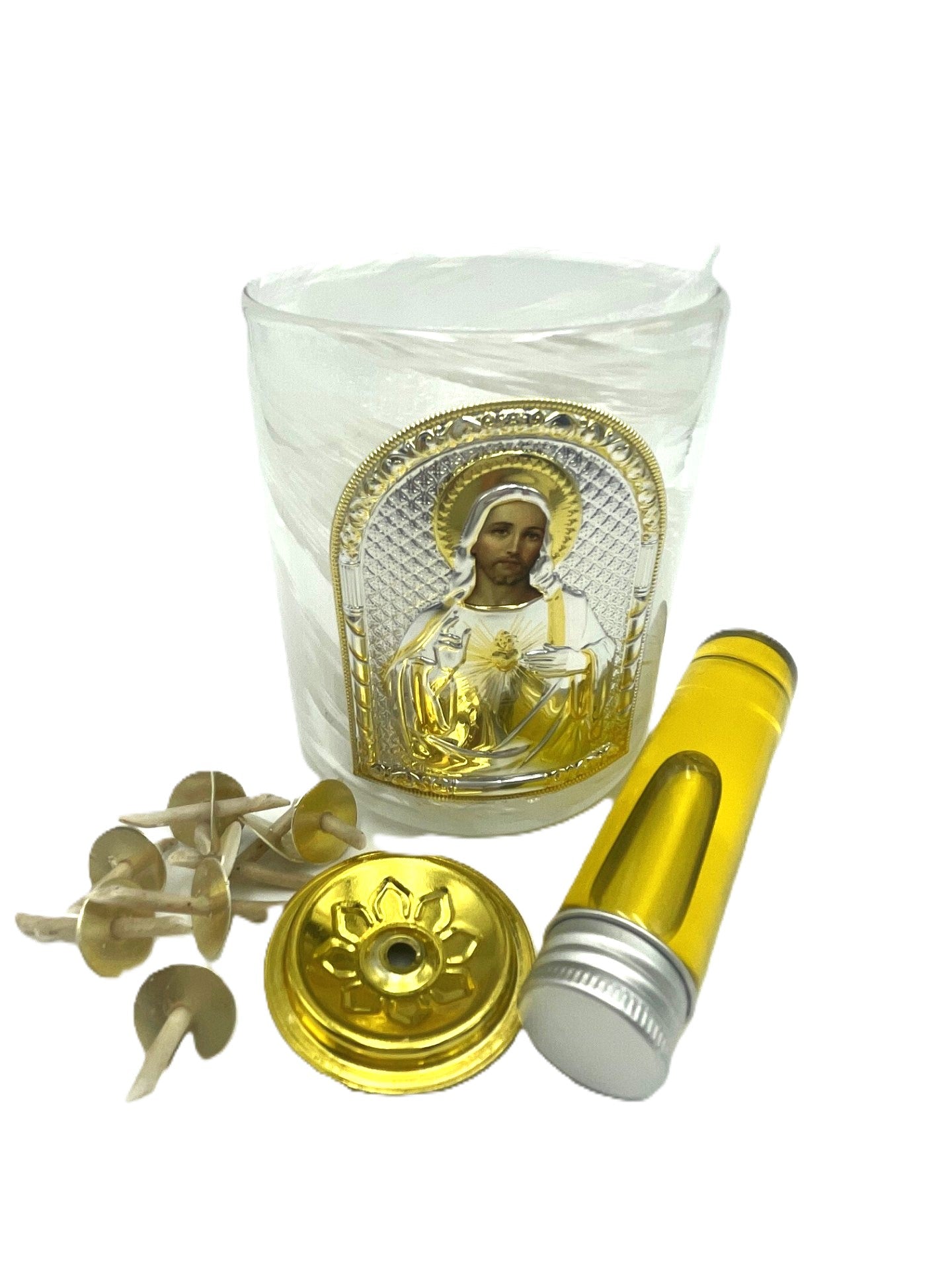 Icon Kandili (Oil Vigil) Start up Set  - 2 Styles