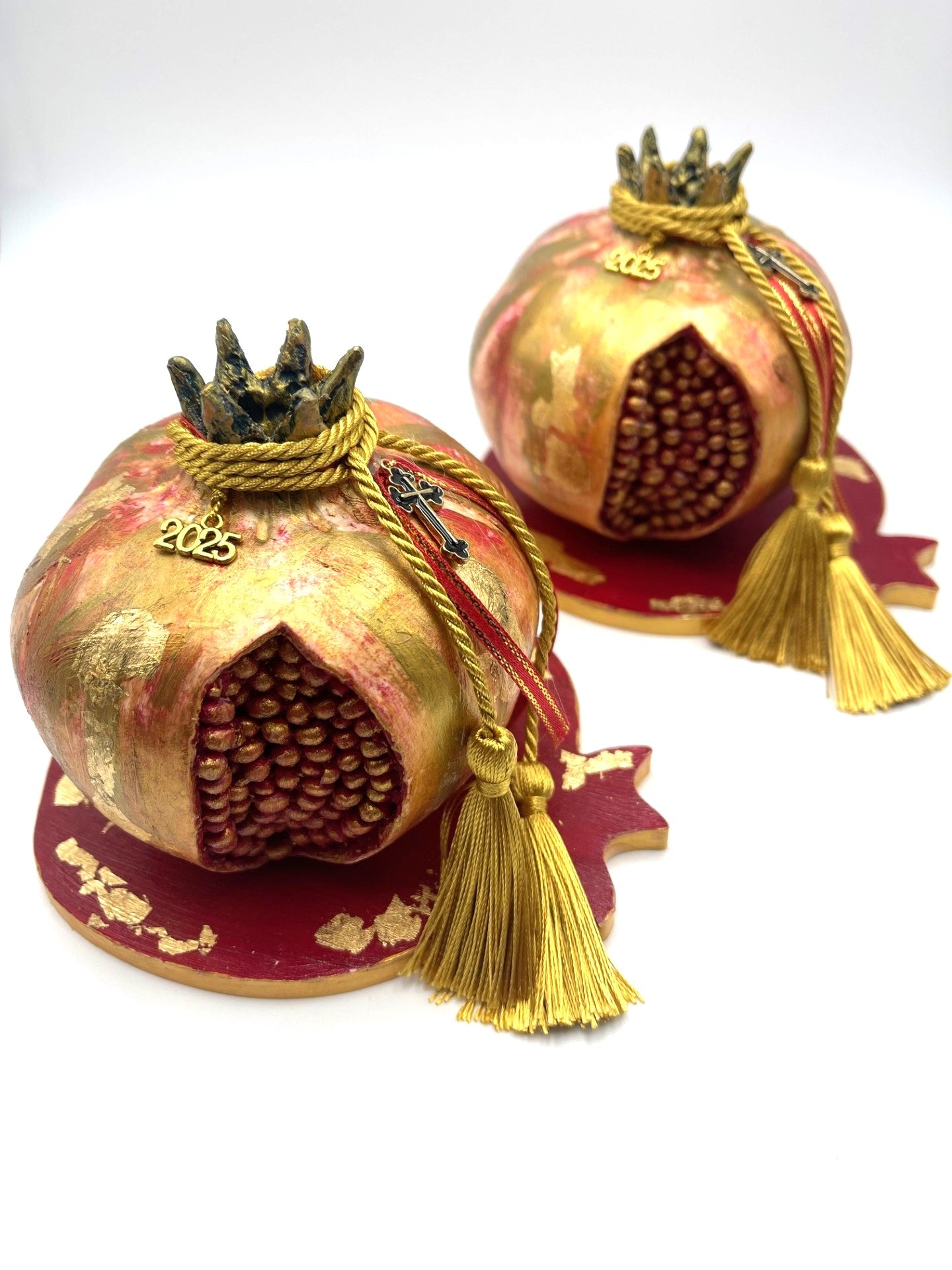 Large Pomegranate Good Luck Ornament (Gouri)