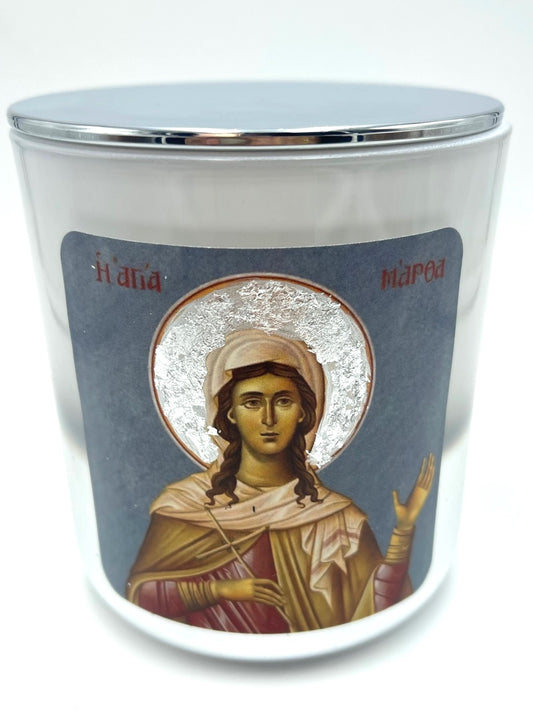 St Martha Candle- Livani / Frankincense Fragrance
