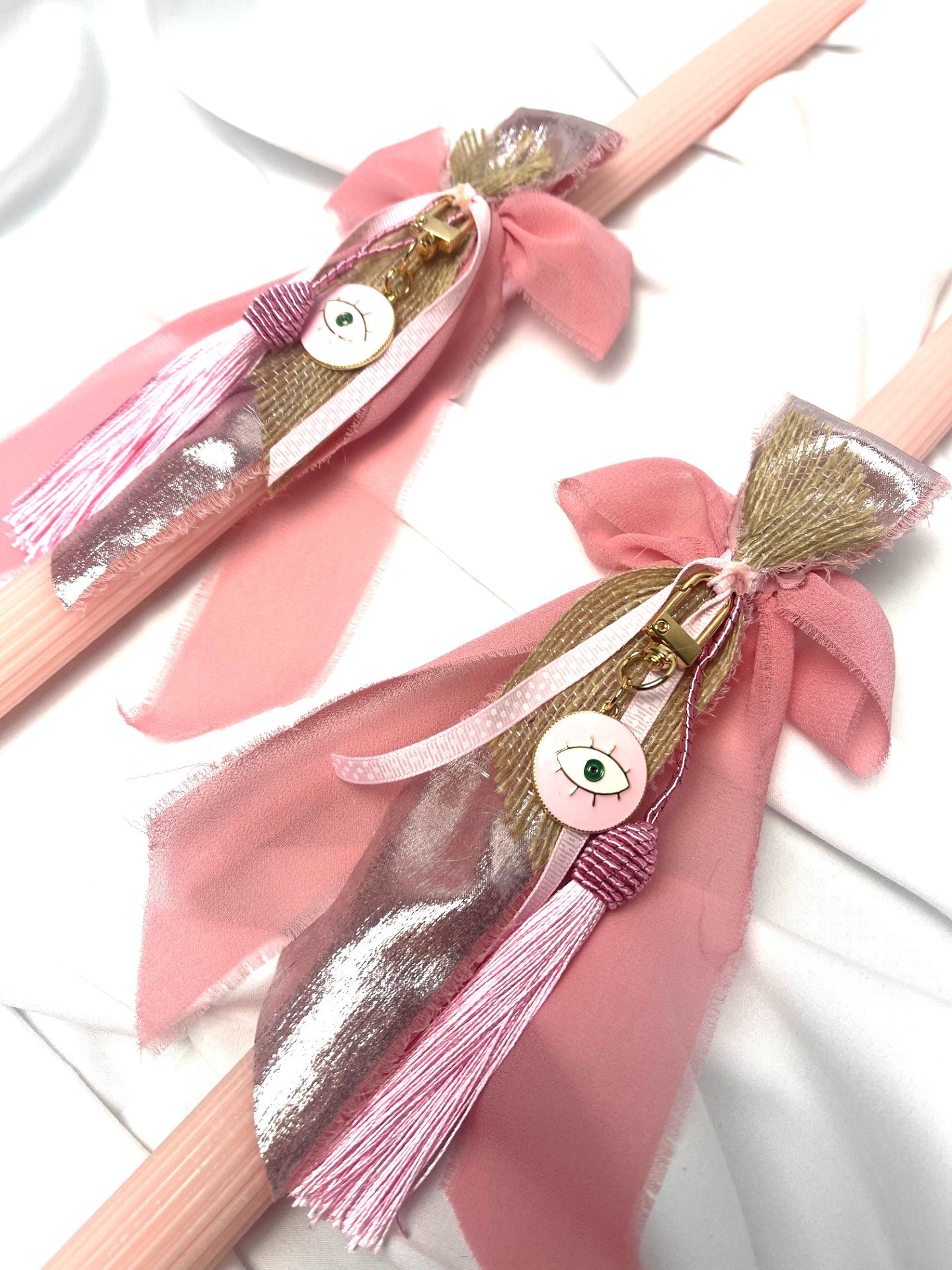 Pink Mataki Easter Candle - Lambatha 40cm (LARGE)
