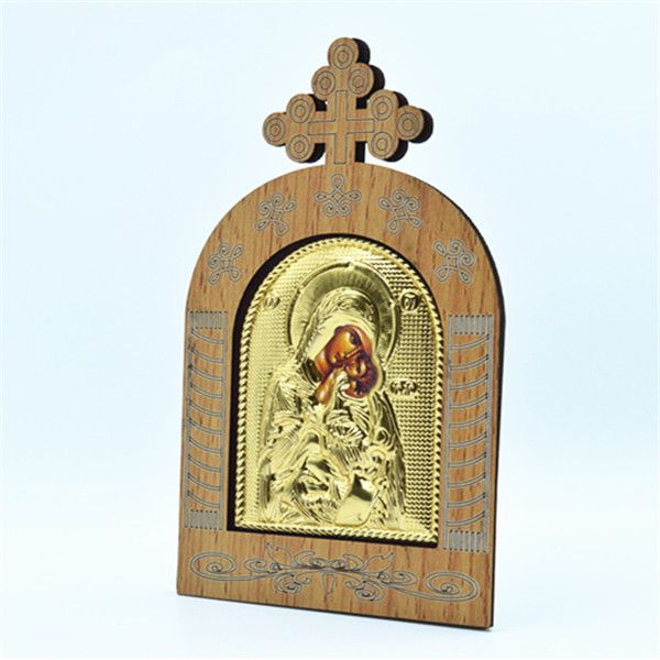 Mini Wooden Icon Magnets/Stand